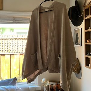 sunday citizen super soft open cardigan